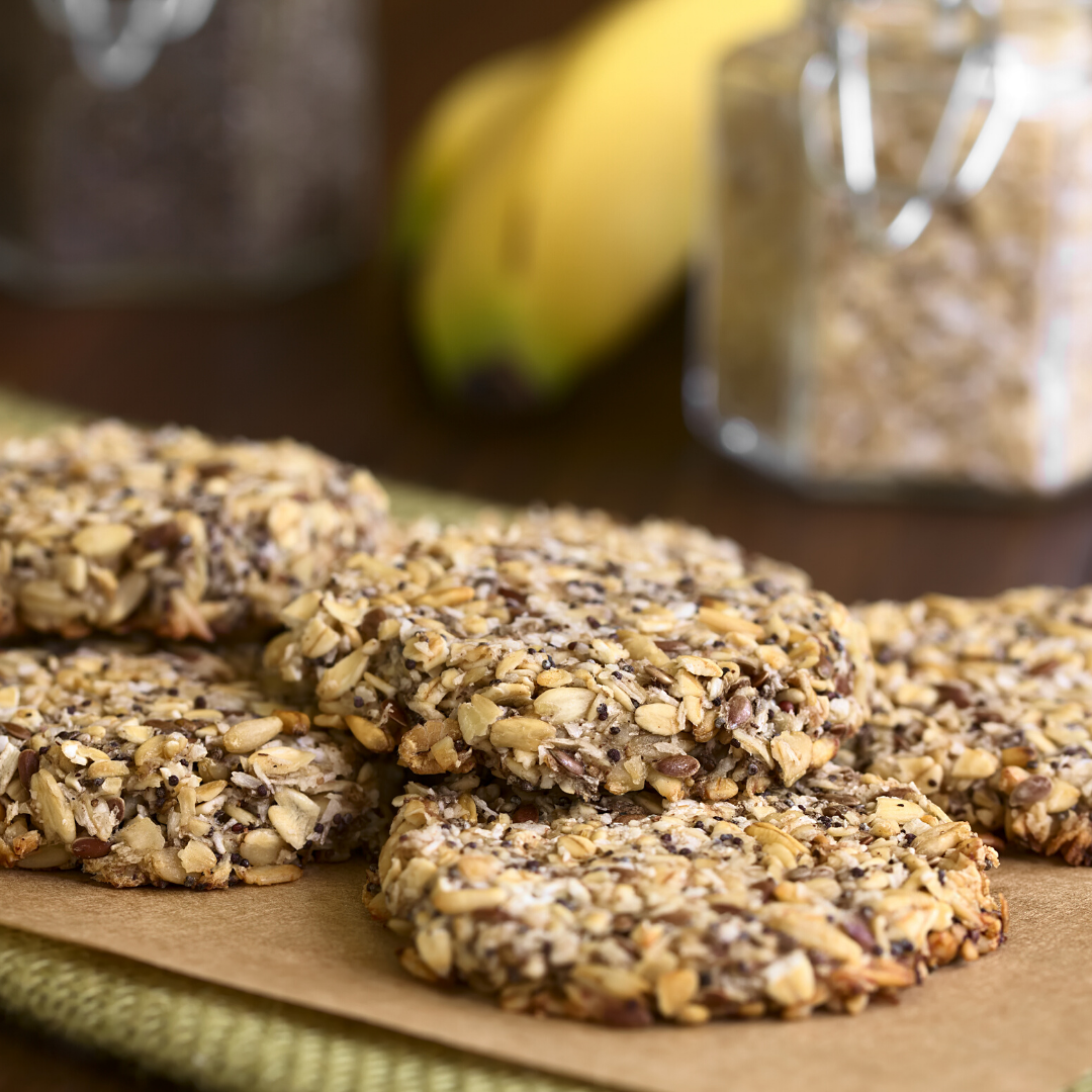 Banana Oat Breakfast Cookies